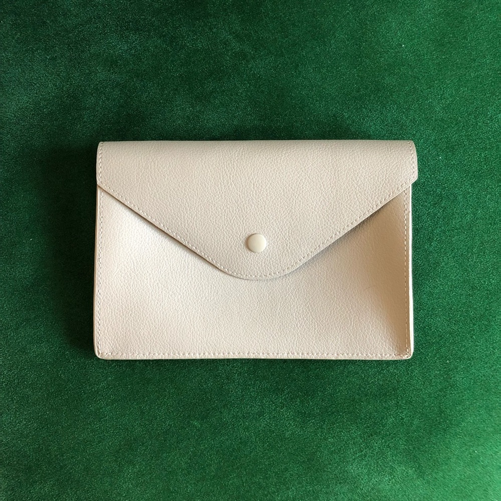Gray David Yurman Leather Pouch